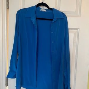 NWT - Aritzia Babaton Academy Silk Shirt